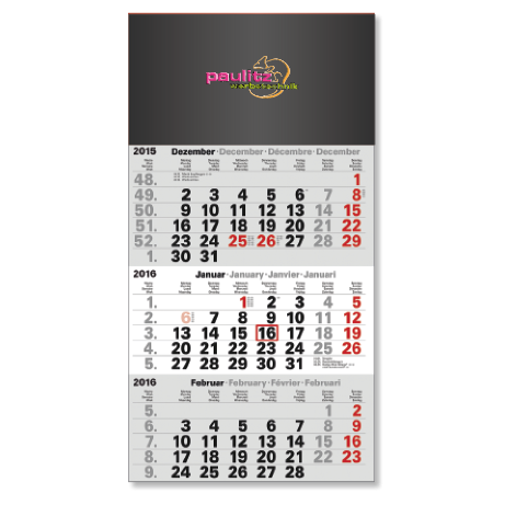 3-Monatskalender DATA - MINI - Zweijahreskalender