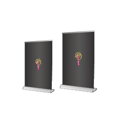 Roll-Up Mini Deluxe | DIN A4 | einseitig bedruckt